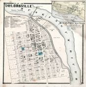 Taylorsville, Duncans Falls, Muskingum County 1866